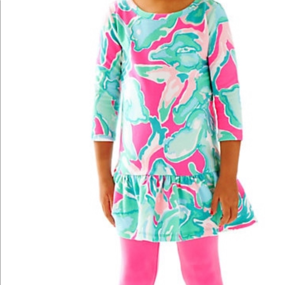 Lilly Pulitzer Large Kids Ruffle Dress